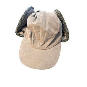 Chaos Quilted Nylon Fleece Trapper Hat Winter Ear Flaps Gray One Size Buckle